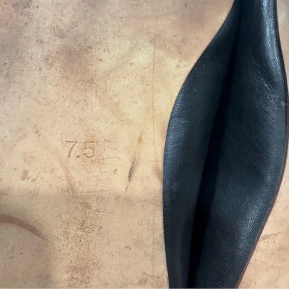 Madewell Women’s Black The Francis Skimmer Mules Flats Size 7.5 - Picture 3 of 10